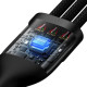 Кабель Baseus Flash Series Ⅱ Two-for-three Charging Cable U+C на M+L+C 100W 1.2m Чорний