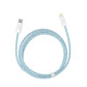 Кабель Baseus Dynamic Series швидка зарядка Data Cable Type-C на iPhone 20W 1m Blue