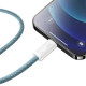 Кабель Baseus Dynamic Series швидка зарядка Data Cable Type-C на iPhone 20W 1m Blue