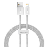 Кабель Baseus Dynamic Series швидка зарядка Data Cable USB на iPhone 2.4A 2m Білий