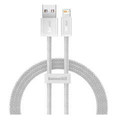 Кабель Baseus Dynamic Series швидка зарядка Data Cable USB на iPhone 2.4A 2m Білий