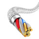Кабель Baseus Dynamic Series швидка зарядка Data Cable USB на iPhone 2.4A 2m Білий