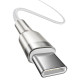 Кабель Baseus Cafule Series Metal Data Cable Type-C to Type-C 100W 1m White