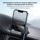 Автотримач для телефона Baseus Steel Cannon pro Solar Electric Car Mount Чорний