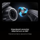 Автотримач для телефона Baseus Steel Cannon pro Solar Electric Car Mount Чорний