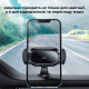 Автотримач для телефона Baseus Steel Cannon pro Solar Electric Car Mount Чорний