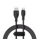 Кабель Baseus Pudding Series швидка зарядка Cable USB на Type-C 100W 2m Cluster Чорний