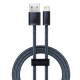 Кабель Baseus Dynamic Series Fast Charging Data Cable USB to iP 2.4A 1m Slate Gray