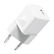 Мережевий зарядний пристрій Baseus GaN5 Fast Charger(mini) 1C 20W EU White