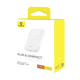 Зовнішній акумулятор Baseus Magnetic Mini Air Wireless Fast Charge Power Bank 6000mAh 20W Stellar White（With Simple Series Charging Cable Type-C to