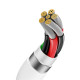 Кабель Baseus Superior Series Fast Charging Data Cable USB to Type-C 100W 2m Moon White