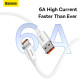 Кабель Baseus Superior Series Fast Charging Data Cable USB to Type-C 100W 2m Moon White