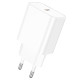 Мережевий зарядний пристрій BOROFONE BA71A Power single Port PD20W charger White