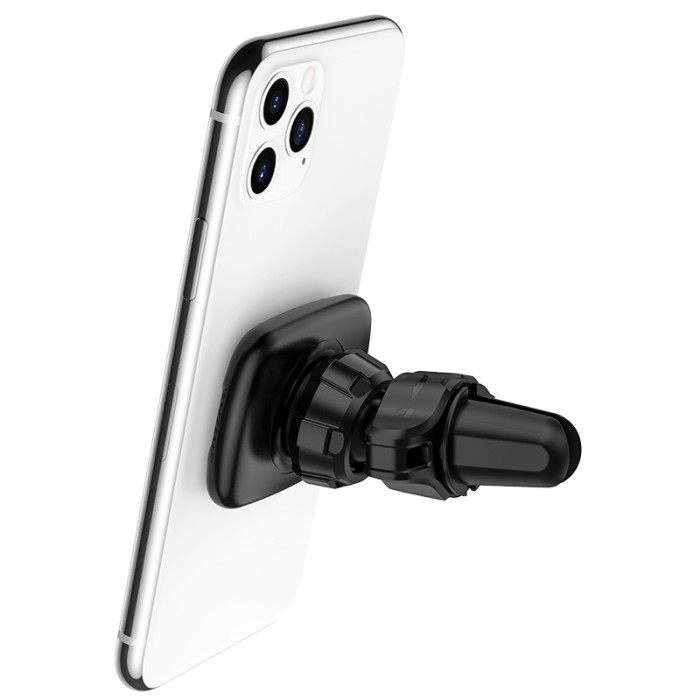 Автотримач для телефона HOCO CA65 Sagittarius series air outlet magnetic Чорний