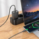 Мережевий зарядний пристрій HOCO N62 Gentle single port PD30W charger (EU) Black