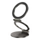 Автотримач для телефона HOCO H102 Whale magnetic ring holder(multi-scene) Сірий метал