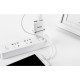 Мережевий зарядний пристрій HOCO C12 Smart dual USB charger 12W White