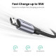 Кабель UGREEN US290 USB 2.0 A на Micro USB Cable Nickel Plating Aluminum Braid 2m