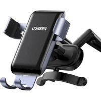 Автотримач для телефона UGREEN LP274 Gravity Phone Holder для Round Air VentСірий