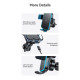Автотримач для телефона з БЗП Usams CD230  Wireless Charging Car Holder (Air Vent) Black