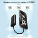 Зовнішній акумулятор VEGER 10000 mAh з built-in cables Type C / Lightning PD QC3.0 35W K1 black