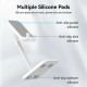 Тримач для телефона Height Adjustable Desktop Cell Phone Stand White Aluminum Alloy Type (KCQW0)