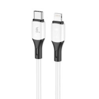 Кабель Wibrand Mamba iPhone PD silicone charging data cable 1m Білий