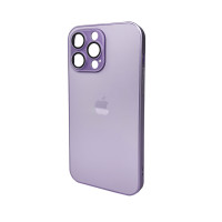 Чохол для смартфона AG Glass Matt Frame Color Logo для Apple iPhone 15 Pro Max Light Purple
