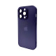 Чохол для смартфона AG Glass Matt Frame Color Logo для Apple iPhone 15 Pro Deep Purple