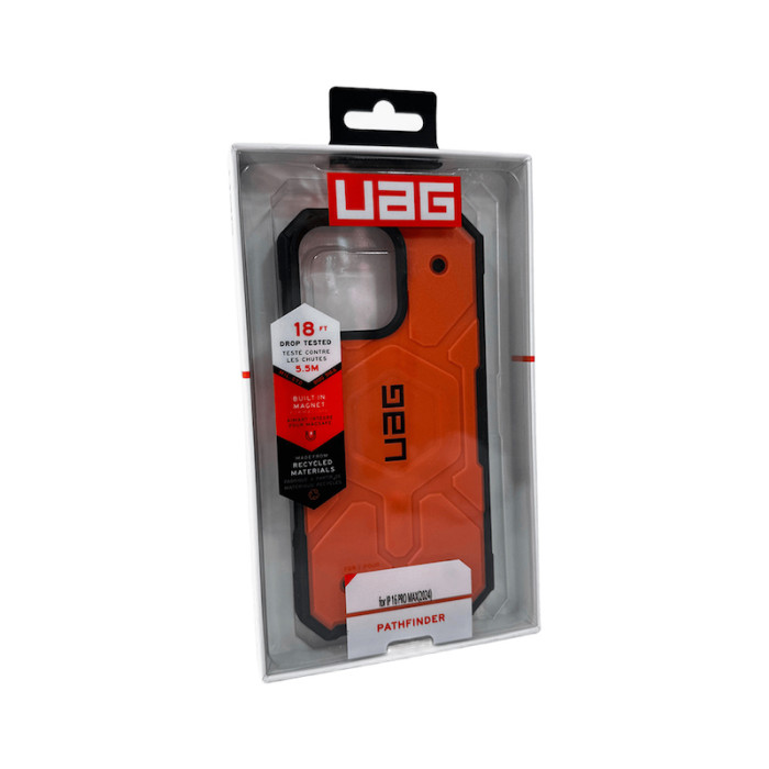 Чохол для смартфона UAG AAA Pathfinder Mag для Apple iPhone 16 Pro Orange