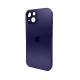Чохол для смартфона AG Glass Matt Frame Color Logo для Apple iPhone 14 Deep Purple