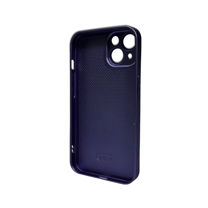 Чохол для смартфона AG Glass Matt Frame Color Logo для Apple iPhone 14 Deep Purple