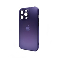 Чохол для смартфона AG Glass Matt Frame Color Logo для Apple iPhone 13 Pro Deep Purple