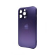 Чохол для смартфона AG Glass Matt Frame Color Logo для Apple iPhone 13 Pro Deep Purple