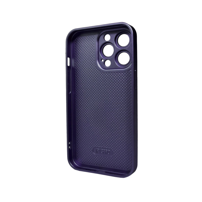 Чохол для смартфона AG Glass Matt Frame Color Logo для Apple iPhone 13 Pro Deep Purple