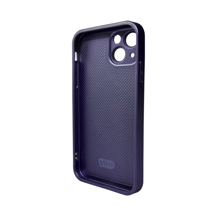 Чохол для смартфона AG Glass Matt Frame Color Logo для Apple iPhone 13 Deep Purple