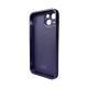 Чохол для смартфона AG Glass Matt Frame Color Logo для Apple iPhone 13 Deep Purple