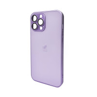 Чохол для смартфона AG Glass Matt Frame Color Logo для Apple iPhone 13 Pro Max Light Purple