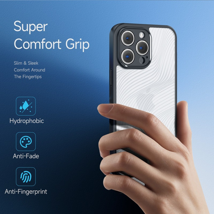 Чохол для смартфона DUX DUCIS Aimo для Apple iPhone 15 Pro Чорний