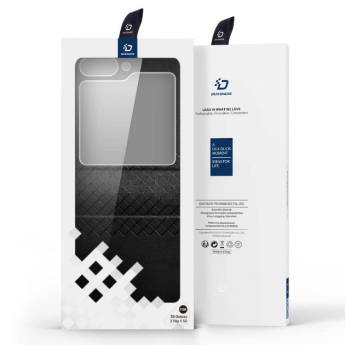 Чохол для смартфона DUX DUCIS Bril для Samsung Flip 5 Чорний
