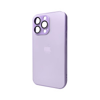 Чохол для смартфона AG Glass Matt Frame Color Logo для Apple iPhone 13 Pro Light Purple